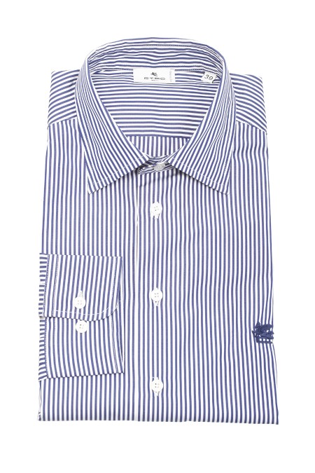 Shop ETRO  Camicia: Etro camicia a righe multicolore con logo.
Camicia realizzata in cotone con motivo a righe multicolor all over.
Modello è impreziosito da Pegaso e logo ETRO ricamati sul petto.
Composizione: 100% cotone.
Vestibilità regular.
Polsini con doppio bottone.
Fabbricato in Italia.. MRIB0002 99TR526-S8461